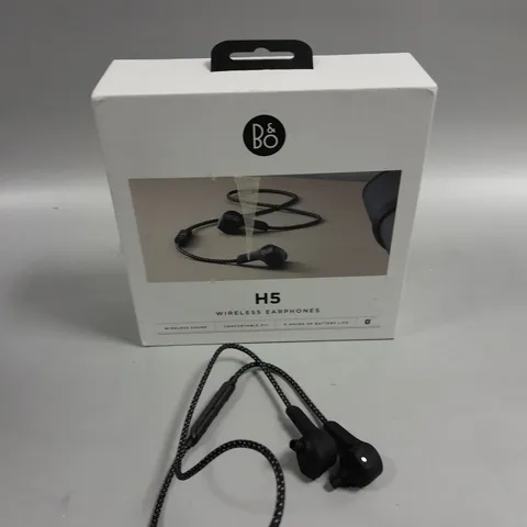 BOXED B&O H5 WIRELESS EARPHONES
