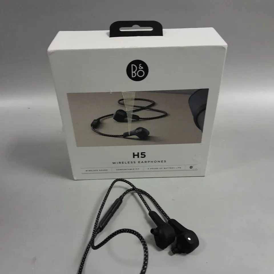 BOXED B&O H5 WIRELESS EARPHONES 