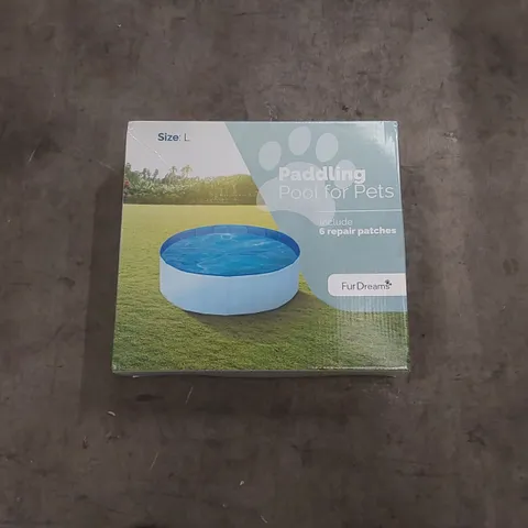 BOXED FURDREAMS PADDLING POOL FOR PETS 