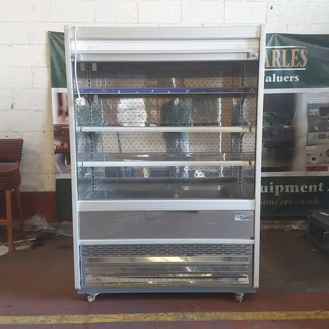 WILLIAMS R125-SCS GEM STAINLESS STEEL REFRIGERATED MULTIDECK, ROLLER SHUTTER
