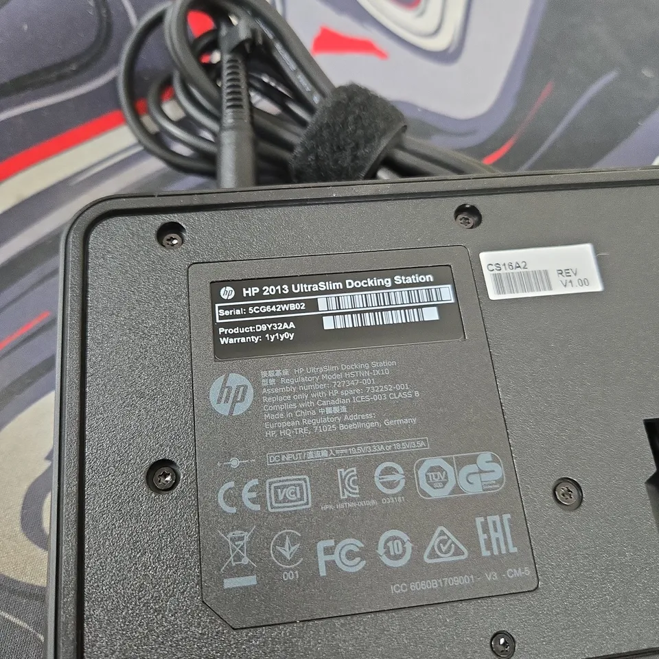 HP 2013 ULTRASLIM DOCKING STATION