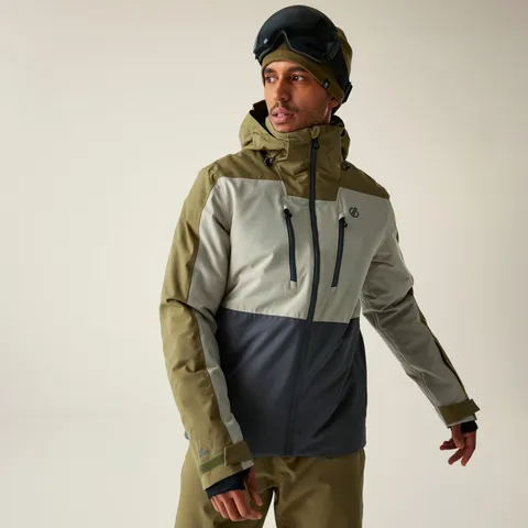BRAND NEW DARE2B BASEPLATE III JACKET IN OLIVE GREEN - UK XL
