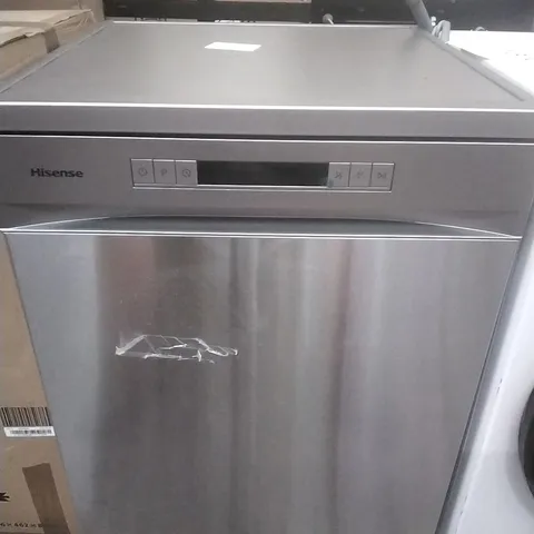 HISENSE
HS622E90XUK FULL-SIZE 30 MINUTE QUICK WASH, 13 PLACE, DISHWASHER β STAINLESS STEEL