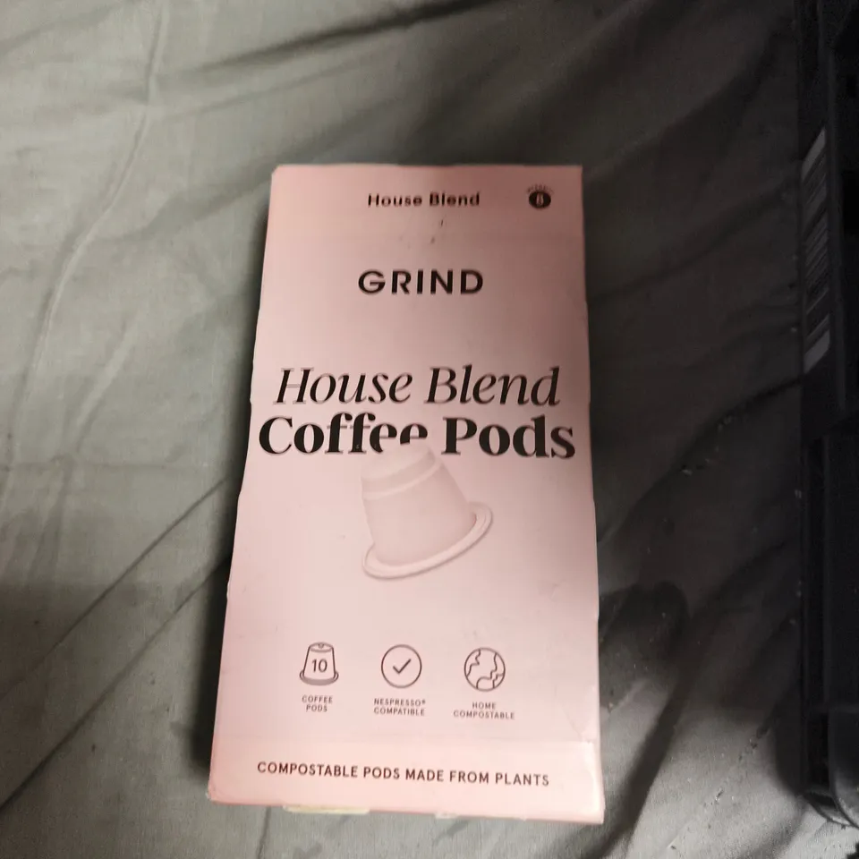 APPROXIMATELY 7 ASSORTED FOOD ITEMS TO INCLUDE - SHELLED PISTACHIOS , BASIL PESTO AND HOUSE BLEND COFFEE PODS