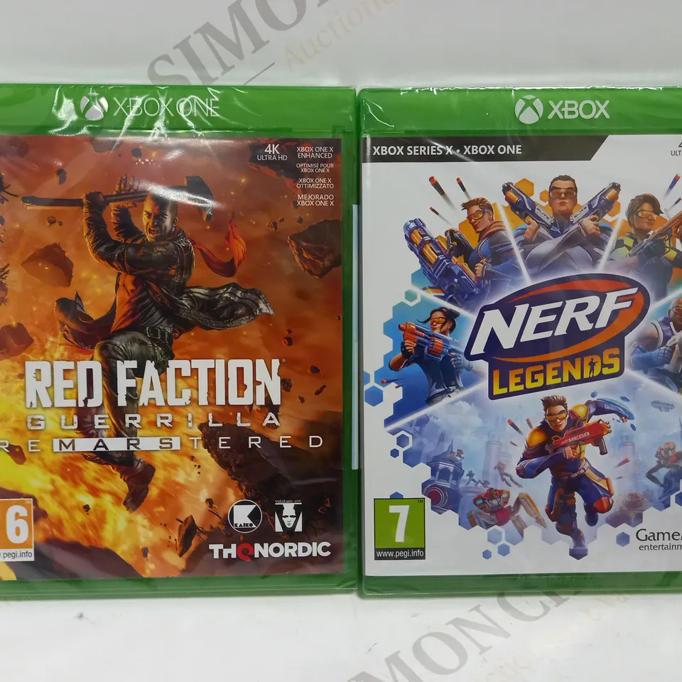 XBOX ONE/SERIES X NERF LEGENDS + RED FACTION GUERRILLA REMARSTERED
