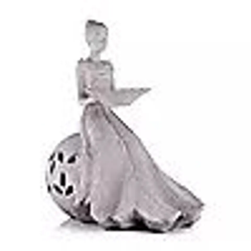 GARDEN REFLECTIONS GARDEN LADY WITH LED GLOBE