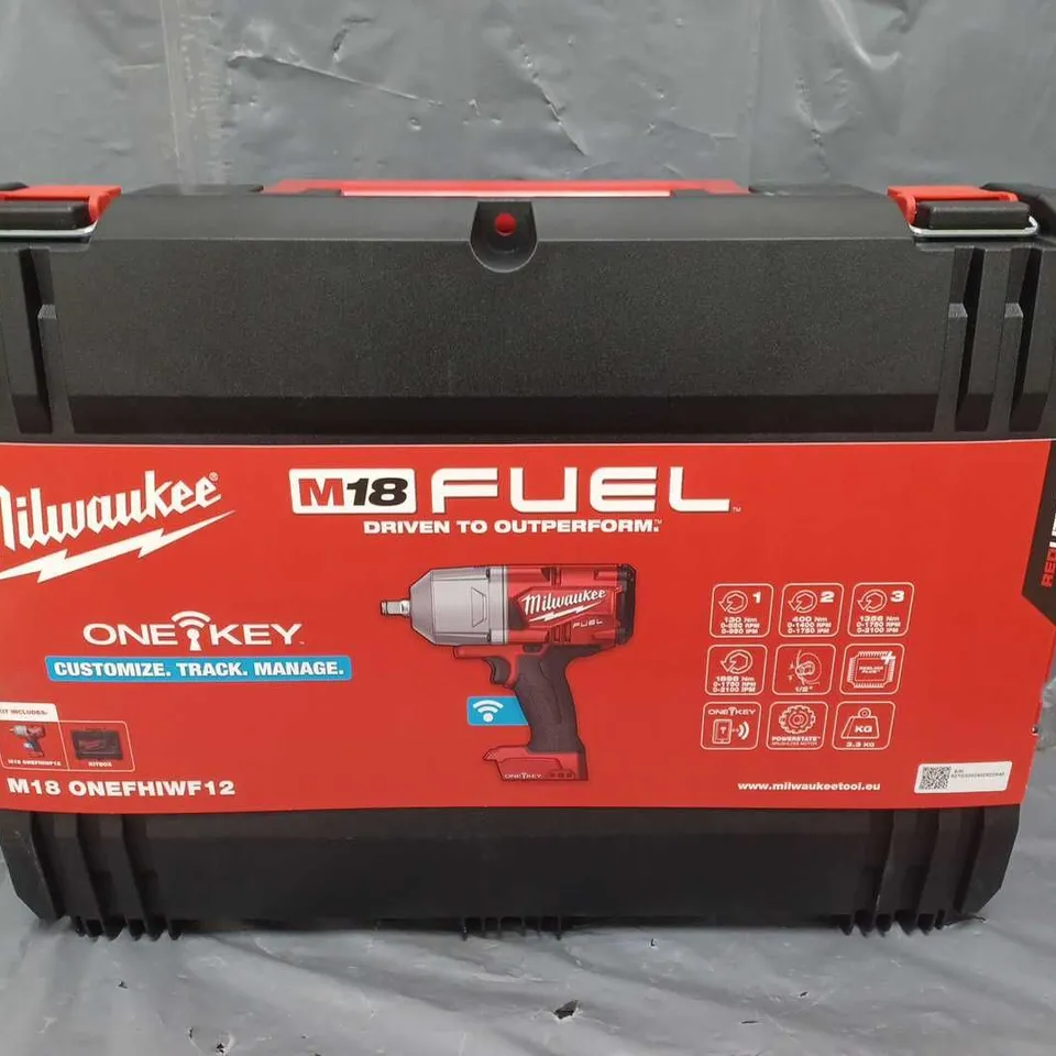 BOXED MILWAWKEE M18 FUEL DRILL