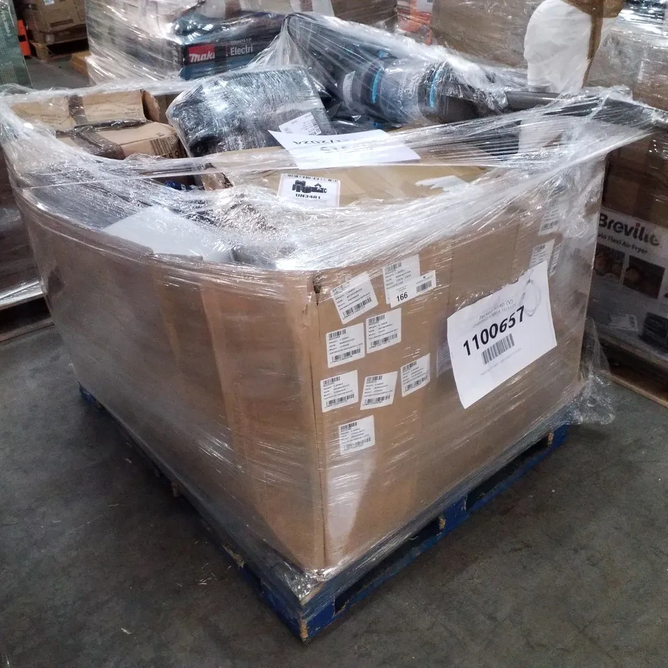 PALLET OF APPROXIMATELY 21 UNPROCESSED RAW RETURN HOUSEHOLD AND ELECTRICAL GOODS TO INCLUDE;