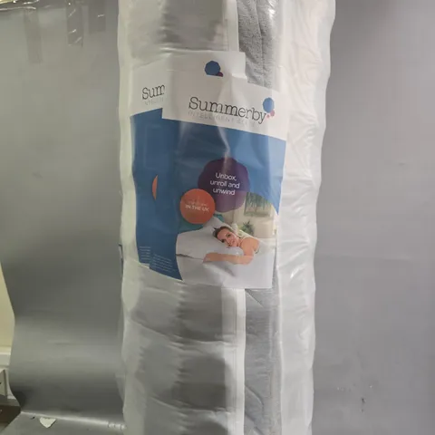 SUMMERBY MATRESS IN WHITE - SIZE UNSPECIFIED - COLLECTION ONLY