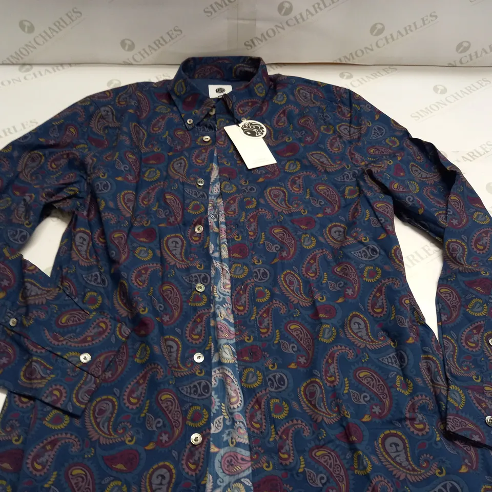 PRETTY GREEN ALLOWAY PAISLEY SHIRT - S