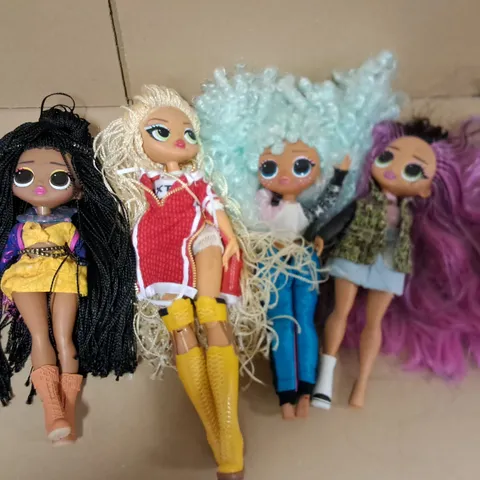 LOT OF 4 UNBOXED POSSIBLE KIDS FIGURINES
