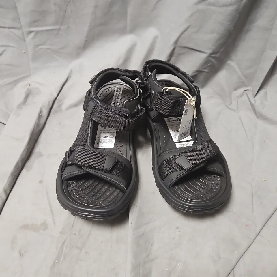 MOUNTAIN WAREHOUSE CRETE SANDAL – BLACK, UK 10 (EU 44, US 11)