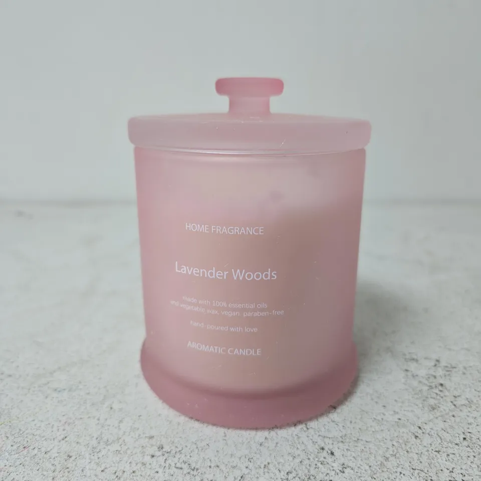 BLISS & BEYOND AROMATIC SOY CANDLE LAVENDER WOODS (370G)