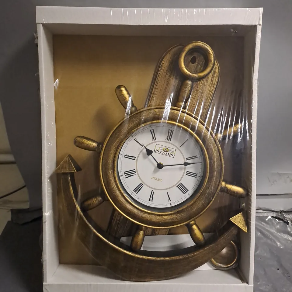 ANCHOR THEMED WALL CLOCK