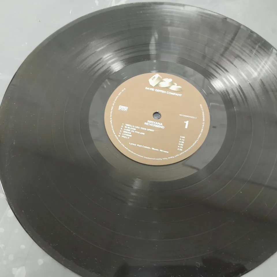 NIRVANA NEVERMIND VINYL 