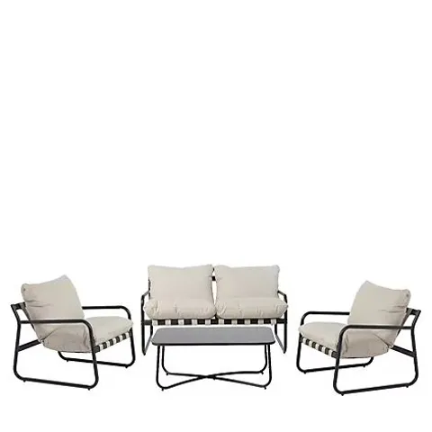 MY GARDEN STORIES MONACO 4 PIECE CHAIRS & TABLE BISTRO SET