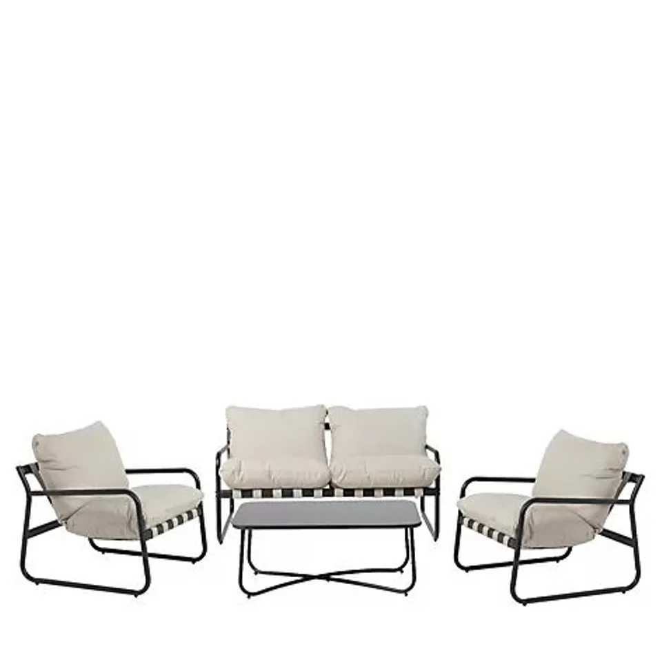 MY GARDEN STORIES MONACO 4 PIECE CHAIRS & TABLE BISTRO SET