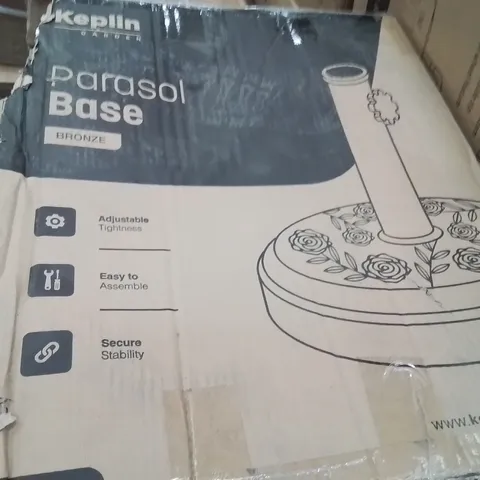BOXED KEPLIN PARASOL BASE BRONZE