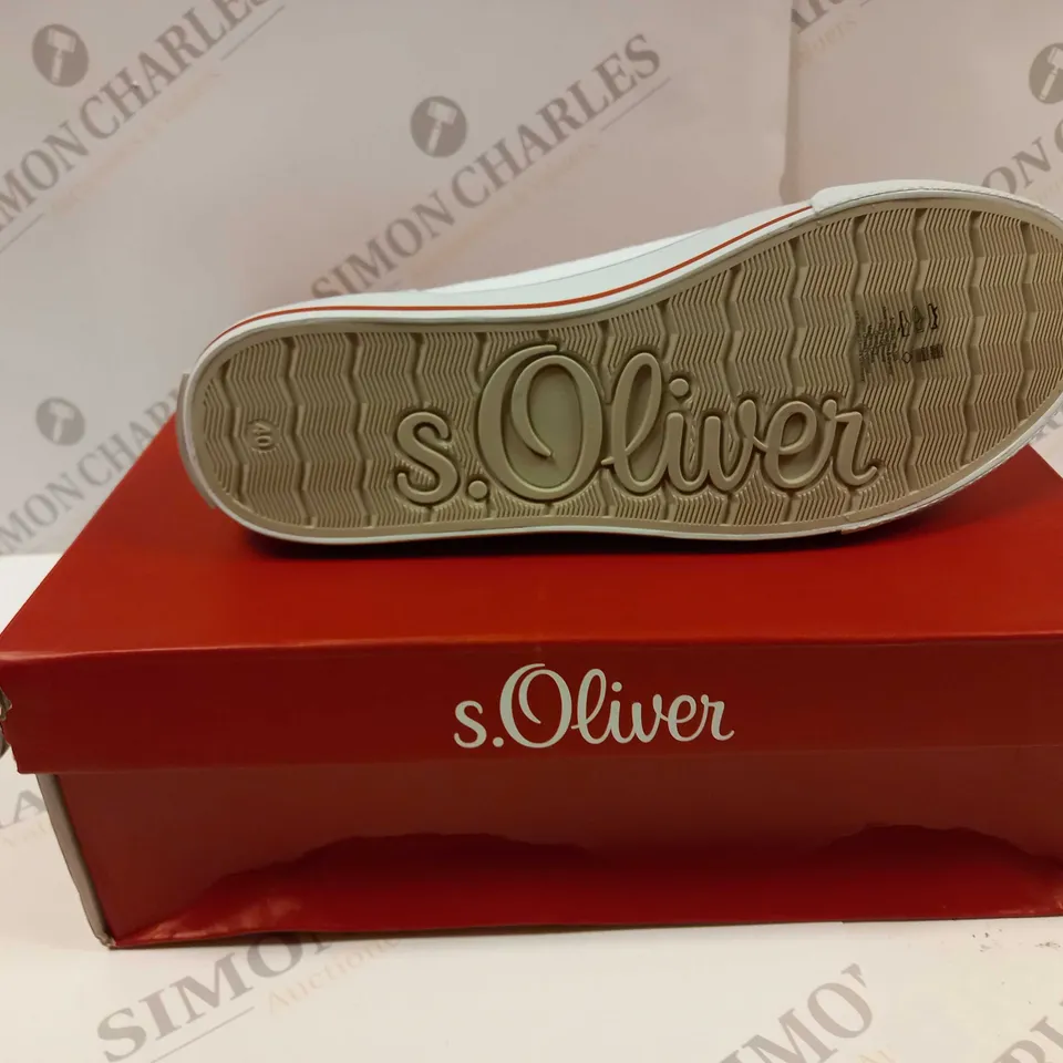 BOXED PAIR OF PAVERS S OLIVER HIGH TOP ANKLE SHOES UK SIZE 6.5