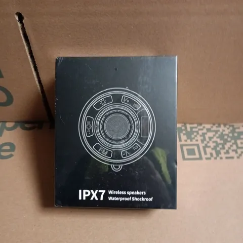 IPX7 WIRELESS SPEAKER – WATERPROOF & SHOCKPROOF (BOXED)