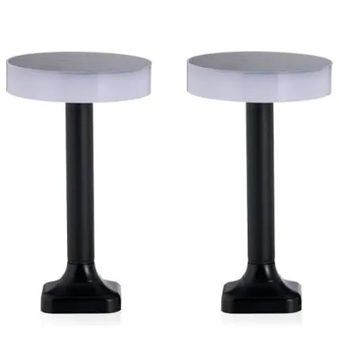 MY GARDEN STORIES LUMINOUS CONTEMPORARY SOLAR DISC LIGHTS