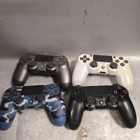 APPROXIMATELY 15 PLAYSTATION 4 CONTROLLERS IN VARIOUS DESIGNS
