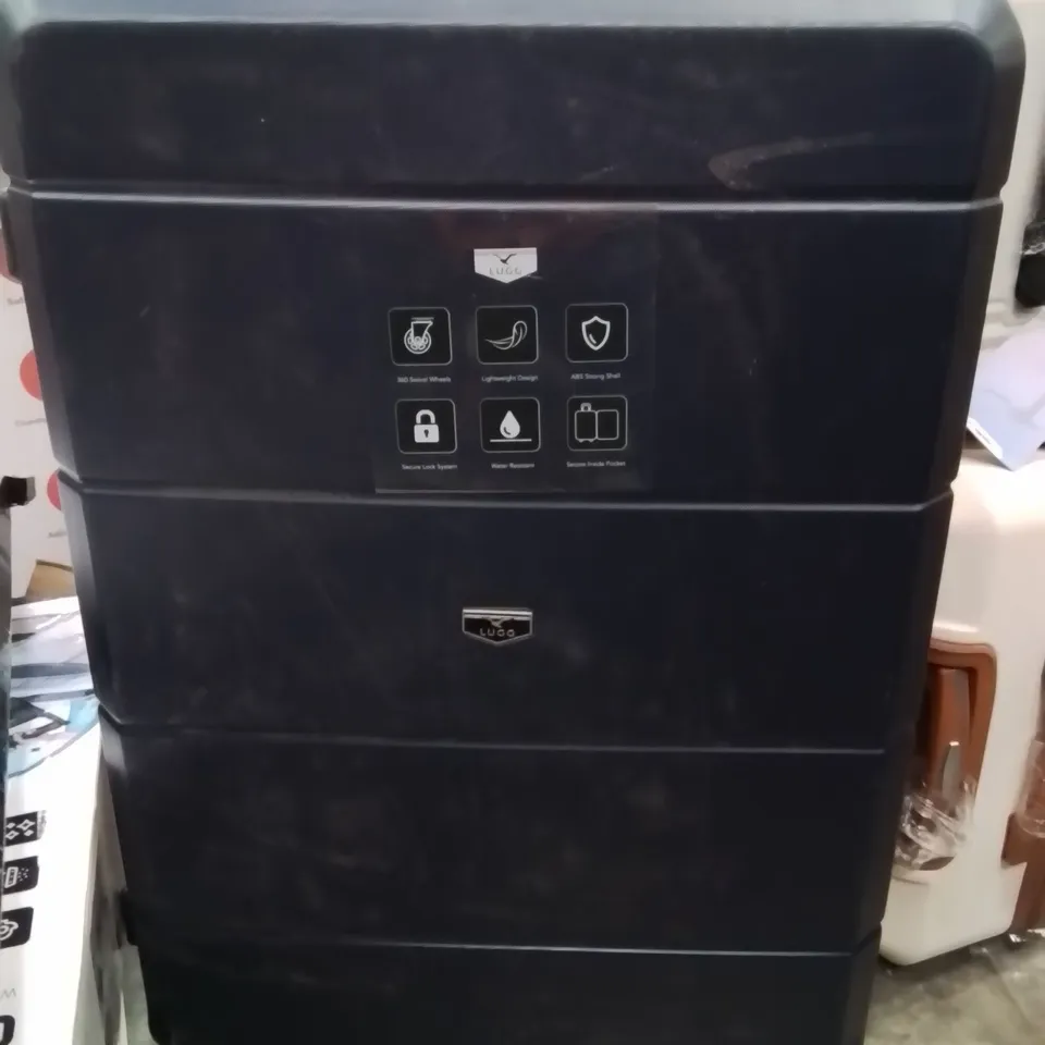 LUGG TRAVEL SUITCASE DARK BLUE 