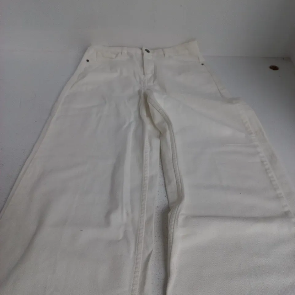 HUSH WHITE DENIM JEANS – WOMEN'S UK 12