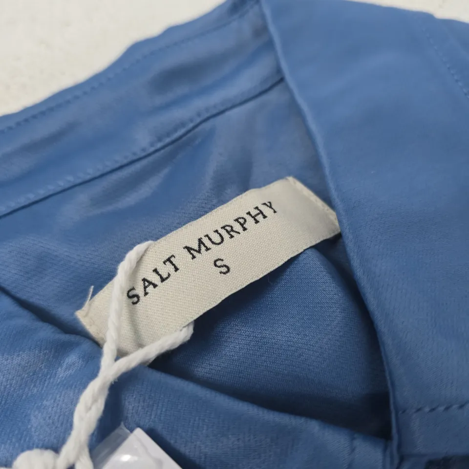 SALT MURPHY BLUE SLEEVELESS TOP – UK SIZE S