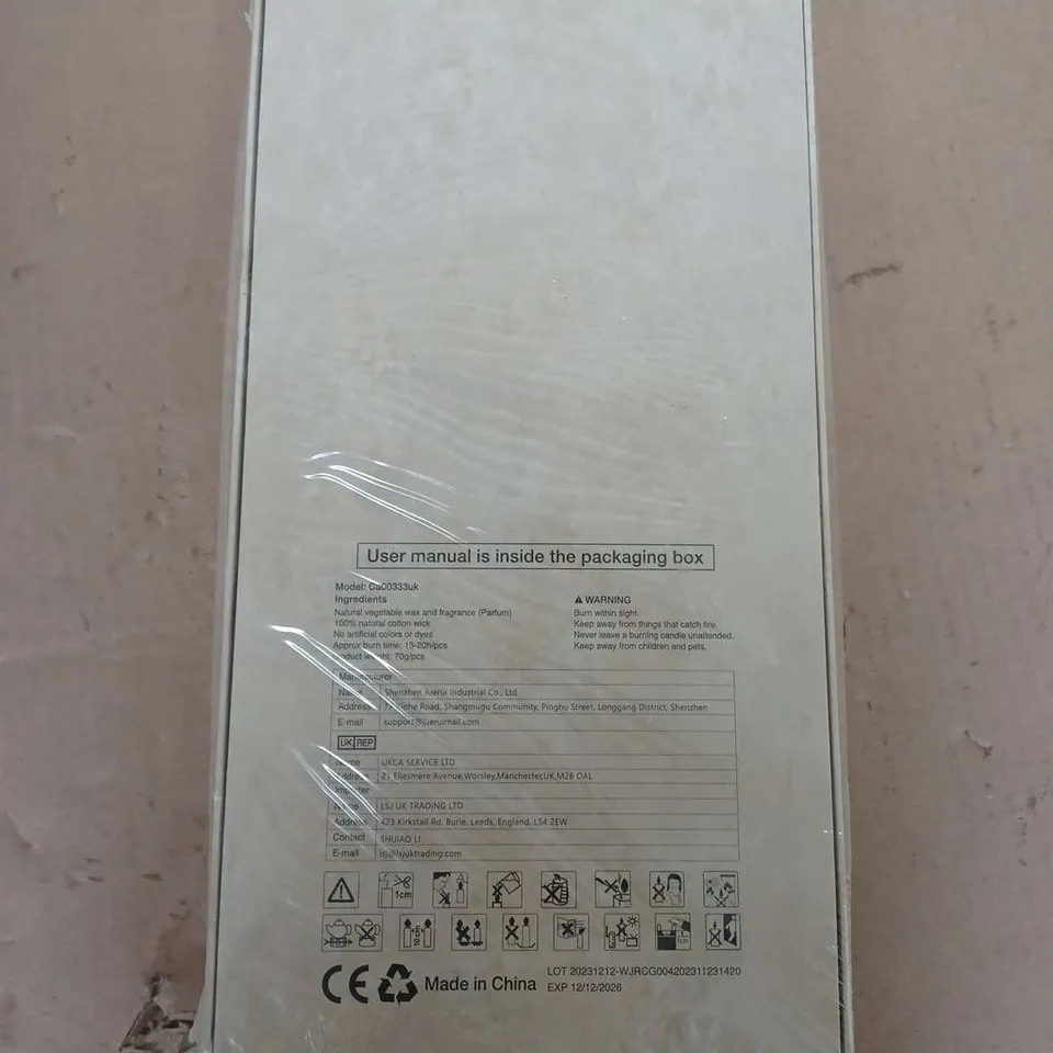 SCENTED CANDLE GIFT SET 