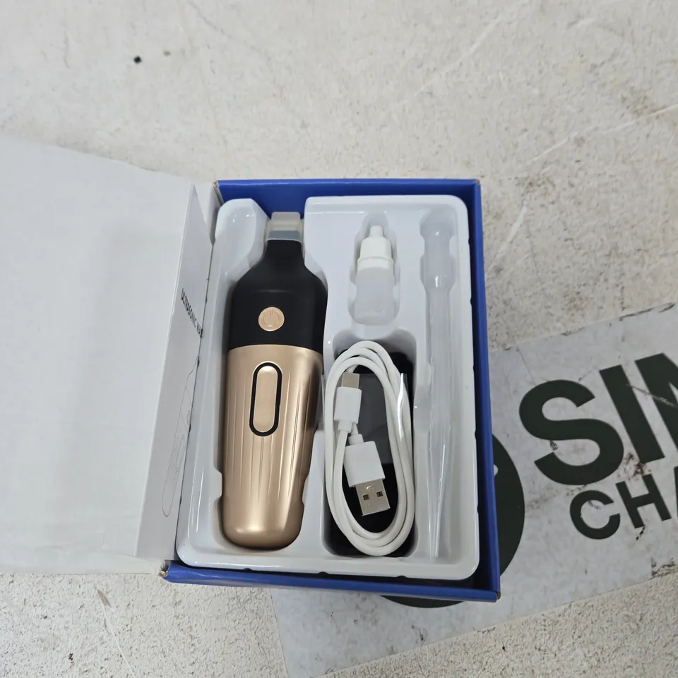 HOMESMART ULTRASONIC WASHING PEN – BLACK & GOLD, BOXED