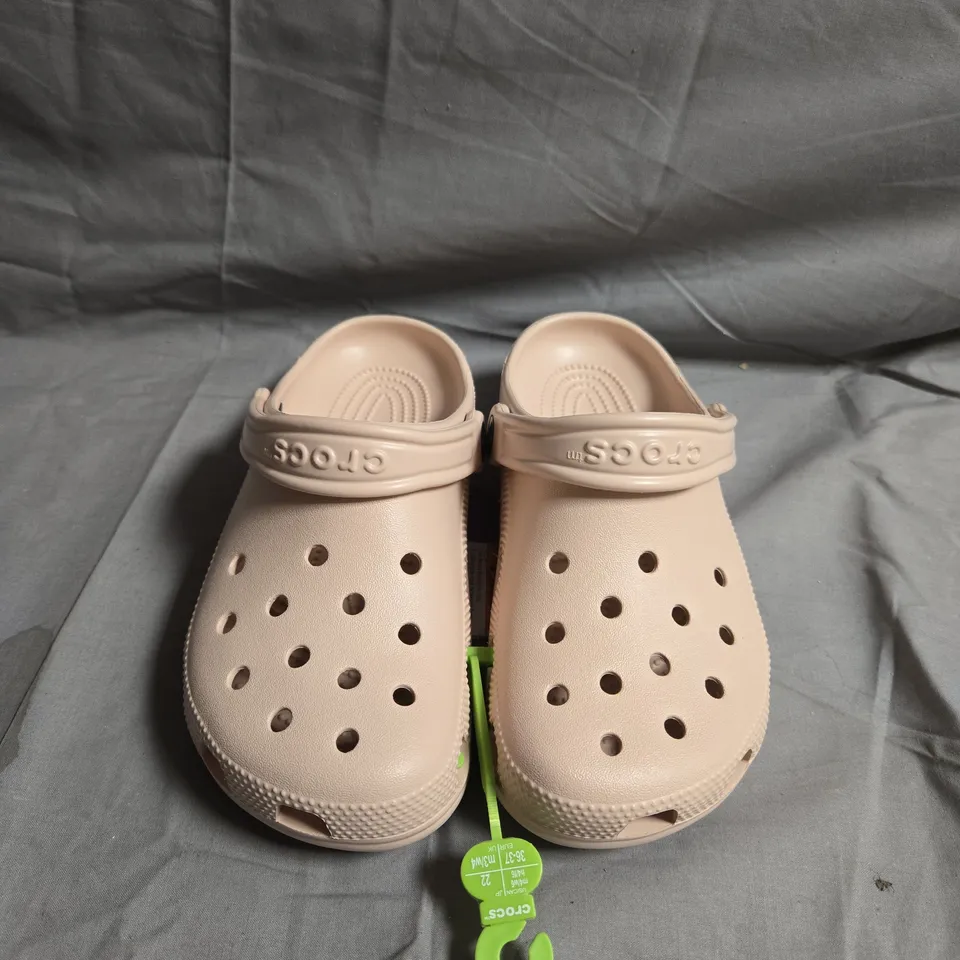 PAIR OF CLASSIC CROC CLOGS - UK SIZE M3 / W4