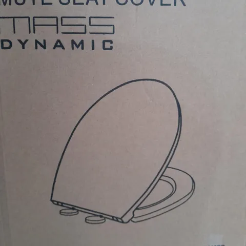 BOXED MUTE TOILET SEAT COVER