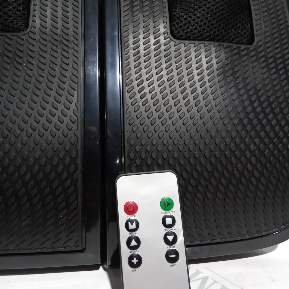 VIBRAPOWER WAVE OSCILLATING VIBRATION PLATE WITH MASSAGE FUNCTION