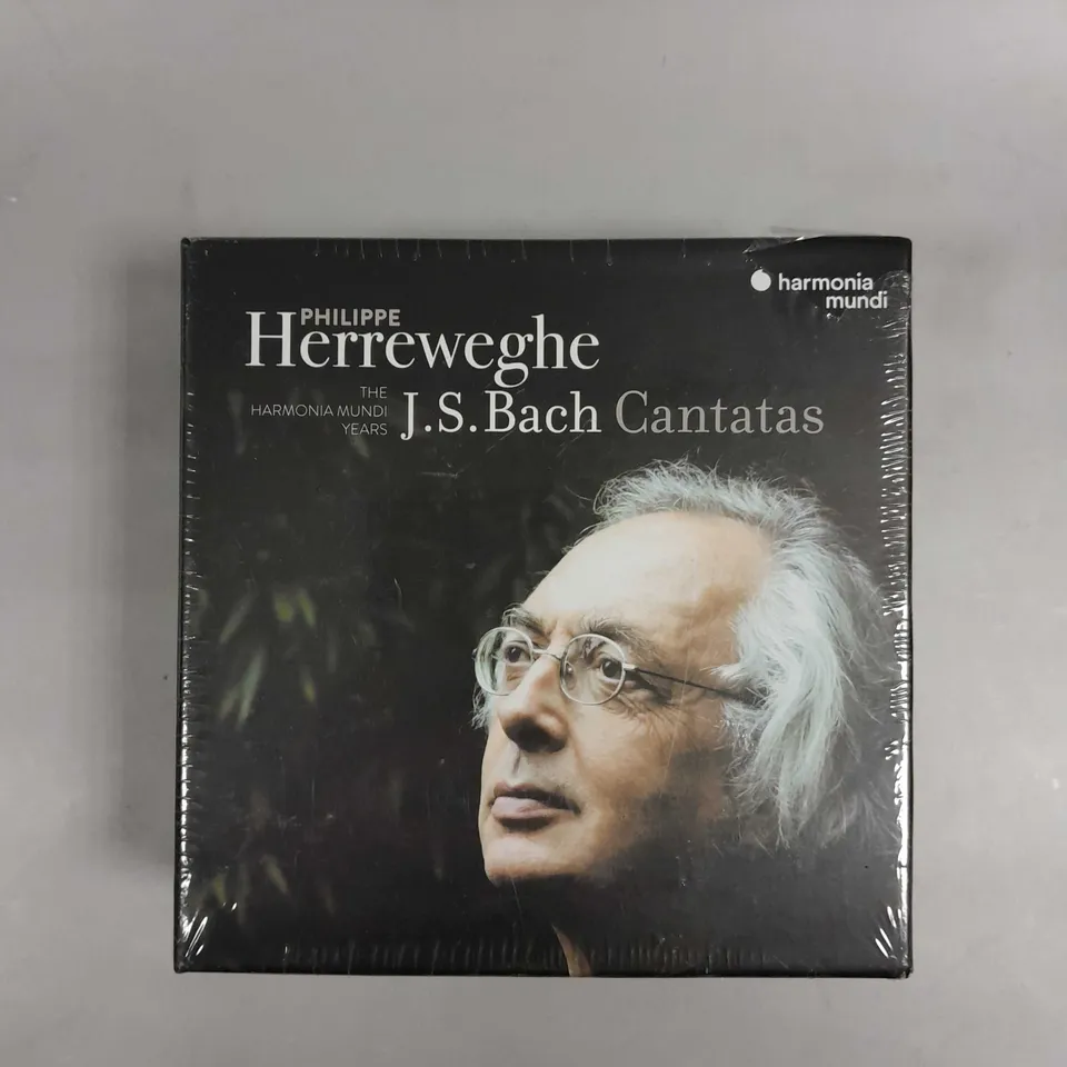 SEALED J.S. BACH CANTATAS THE HARMONIA MUNDI YEARS