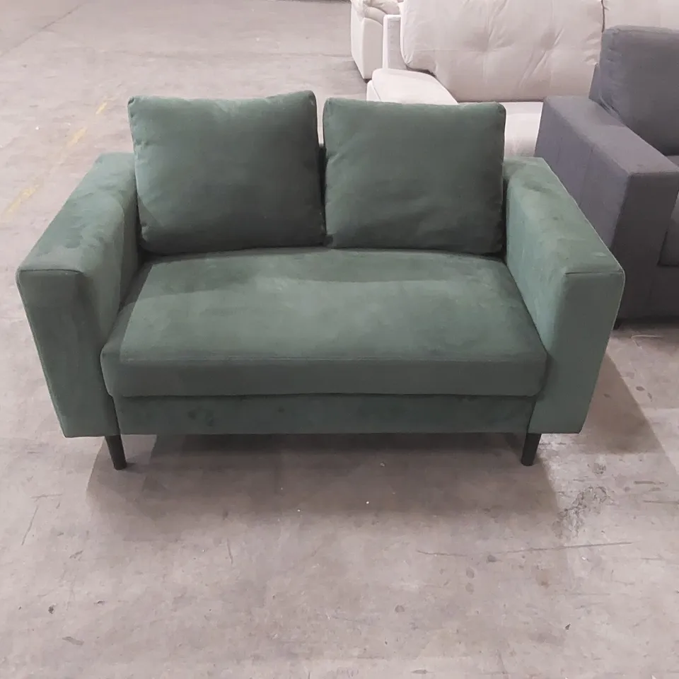 QUALITY DESIGNER 2-SEATER VELVET LOVESEAT