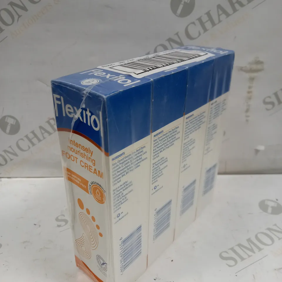 FLEXITOL INTENSELY NOURISHING FOOT CREAM - 4 X 85G