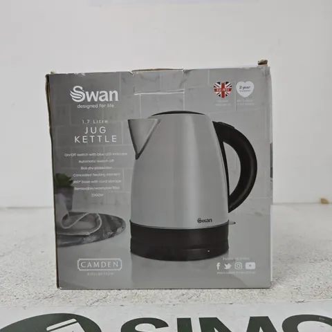 SWAN CAMDEN COLLECTION 1.7 LITRE JUG KETTLE β BOXED