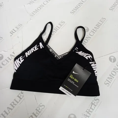 NIKE INDY SPORTS BRA - BLACK - XS