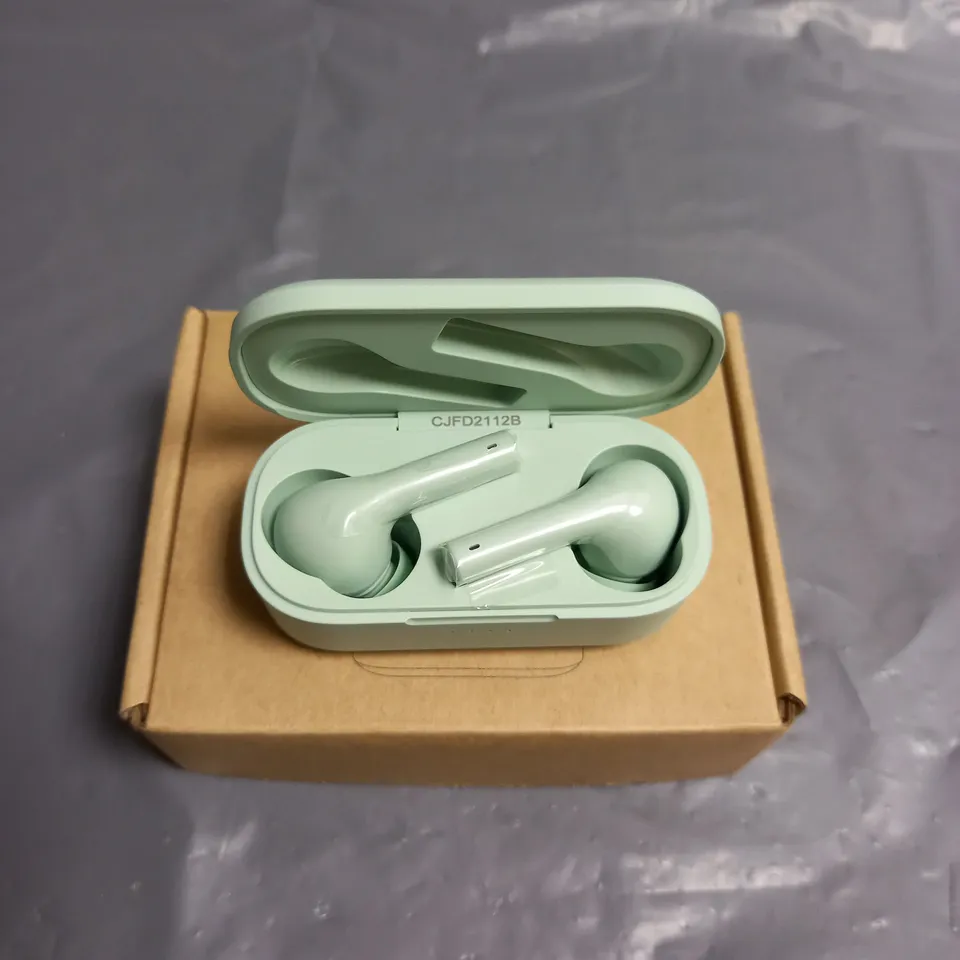 BOXED AUKEY TRUE WIRELESS EAR BUDS MINT GREEN
