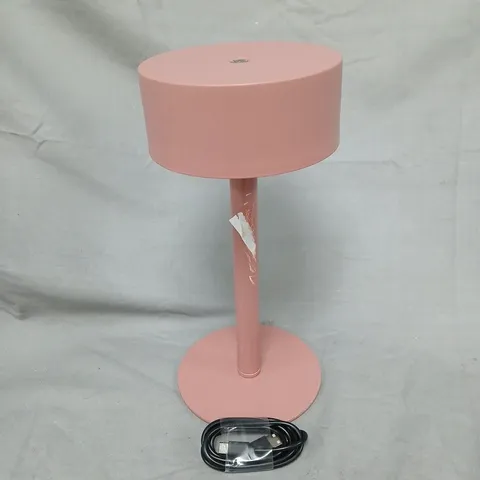 UNBOXED TOUCH TOP RECHARGEABLE TABLE LAMP - 26CM WITH CHARGE CABLE