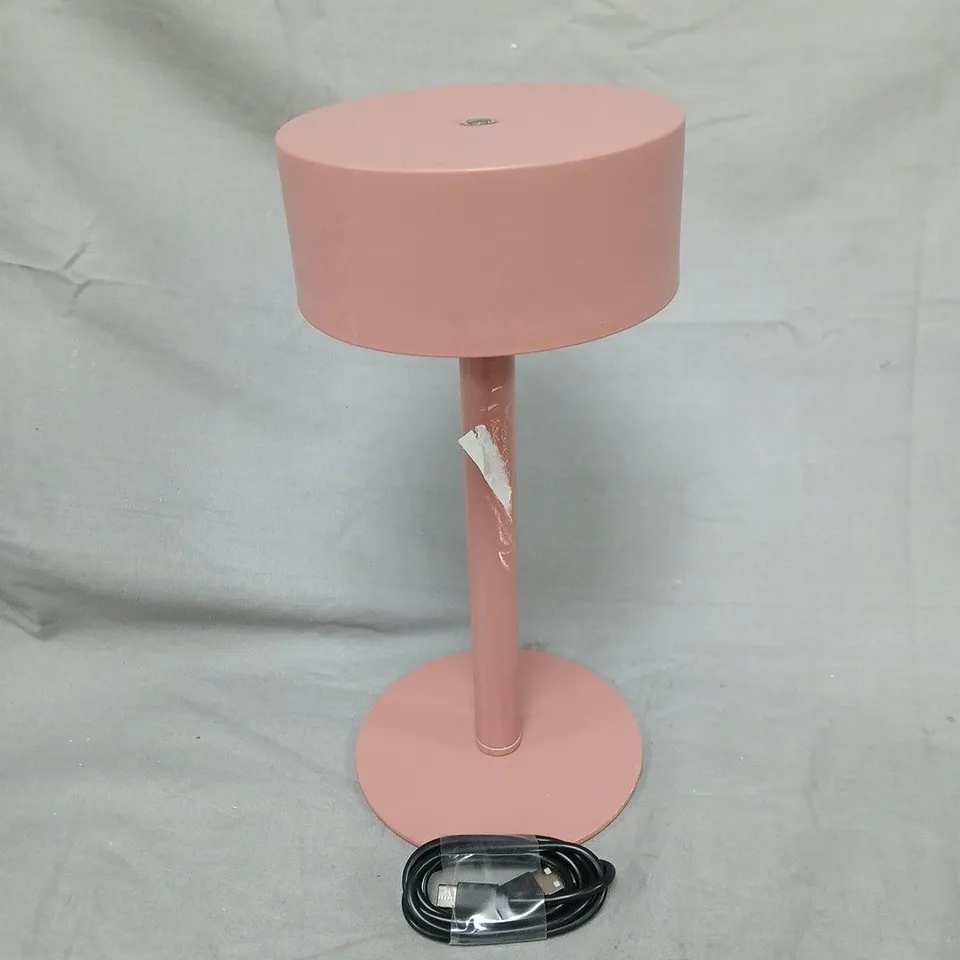 UNBOXED TOUCH TOP RECHARGEABLE TABLE LAMP - 26CM WITH CHARGE CABLE