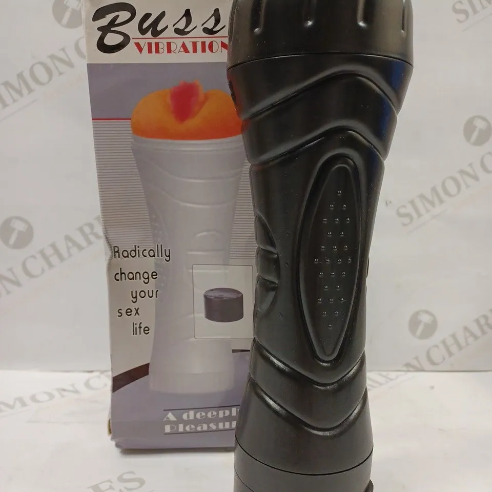 BOXED BUSSY VIBRATION FLESHLIGHT MASTURBATOR 
