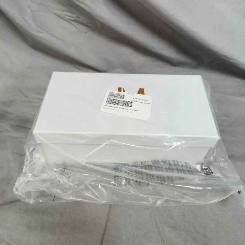 JM BY JULIEN MACDONALD PRELIT GLASS LOTUS FLOWER 