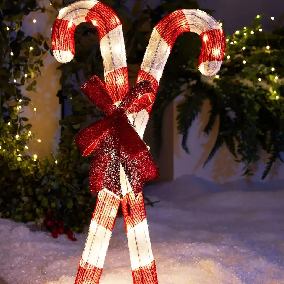 CANDY CANES OUTDOOR LIGHT