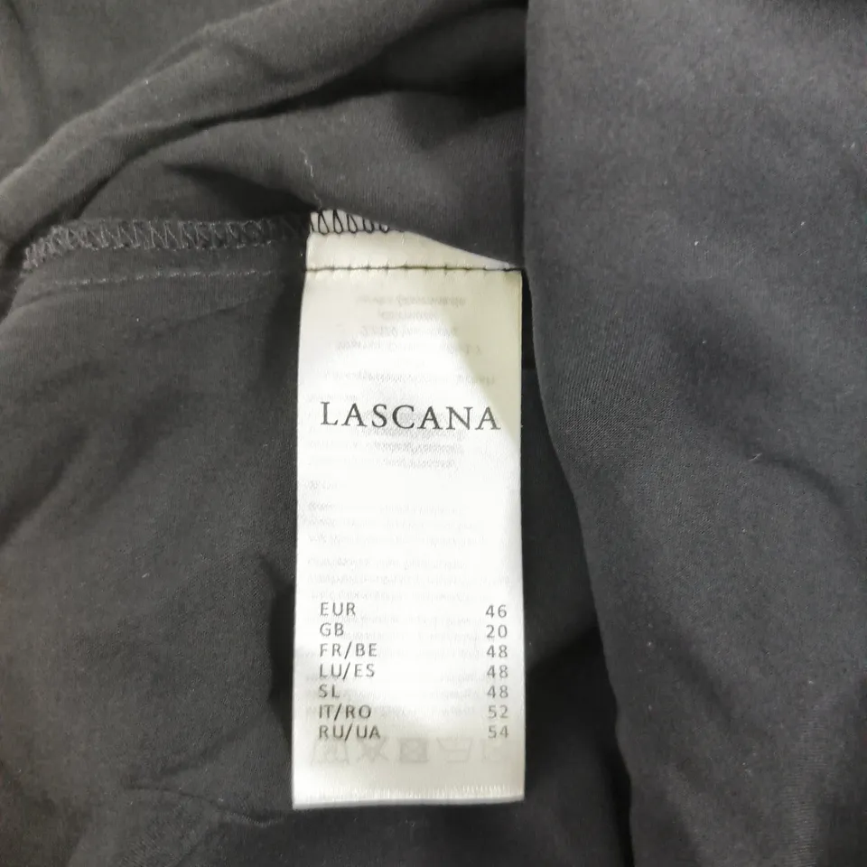 LASCANA BLACK MAXI DRESS – UK 20 (EU 46)