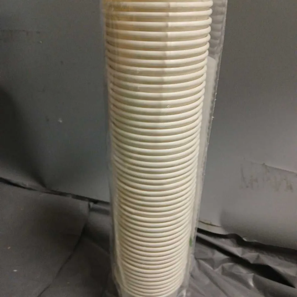 APPROXIMATELY 600 HOT FRESH WHITE SINGLE WALL 7OZ PAPER CUPS