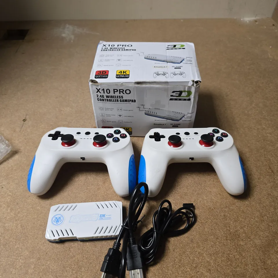 BOXED X10 PRO 2.4G WIRELESS CONTROLLER GAMEPAD 