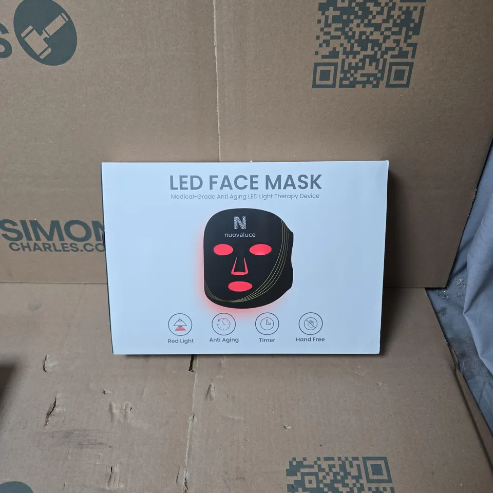 LED FACE MASK – MEDICAL-GRADE LED LIGHT THERAPY DEVICE