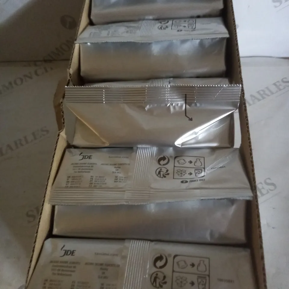BOX OF APPROX 5 X 16 KENCO TASSIMO PURE COLOMBIAN COFFEE CAPSULES 